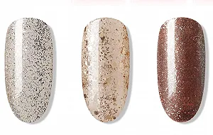 Гель-лак Bluesky Golden Goddess Tinsel Toast 80544, Golden Sand Dc007 synthetic.ua - Фото 1