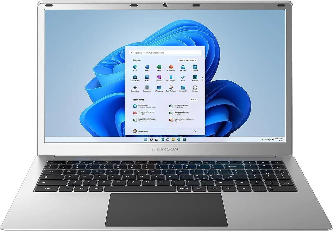 Ноутбук 15.6" Thomson NEO 15 Intel Celeron N4020 RAM 4GB SSD 128GB Win11 (UKR), фото №1