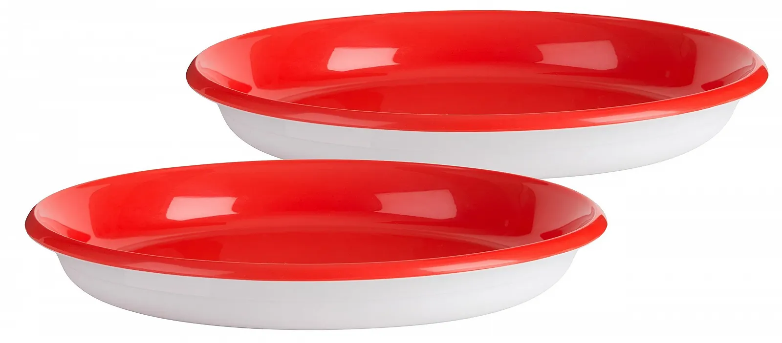 Набор тарелок Trudeau Maison My Set Of 2 Plates 21 см Детский Красный и Белый, фото №1 Набор тарелок Trudeau Maison My Set Of 2 Plates 21 см Детский Красный и Белый, фото №1