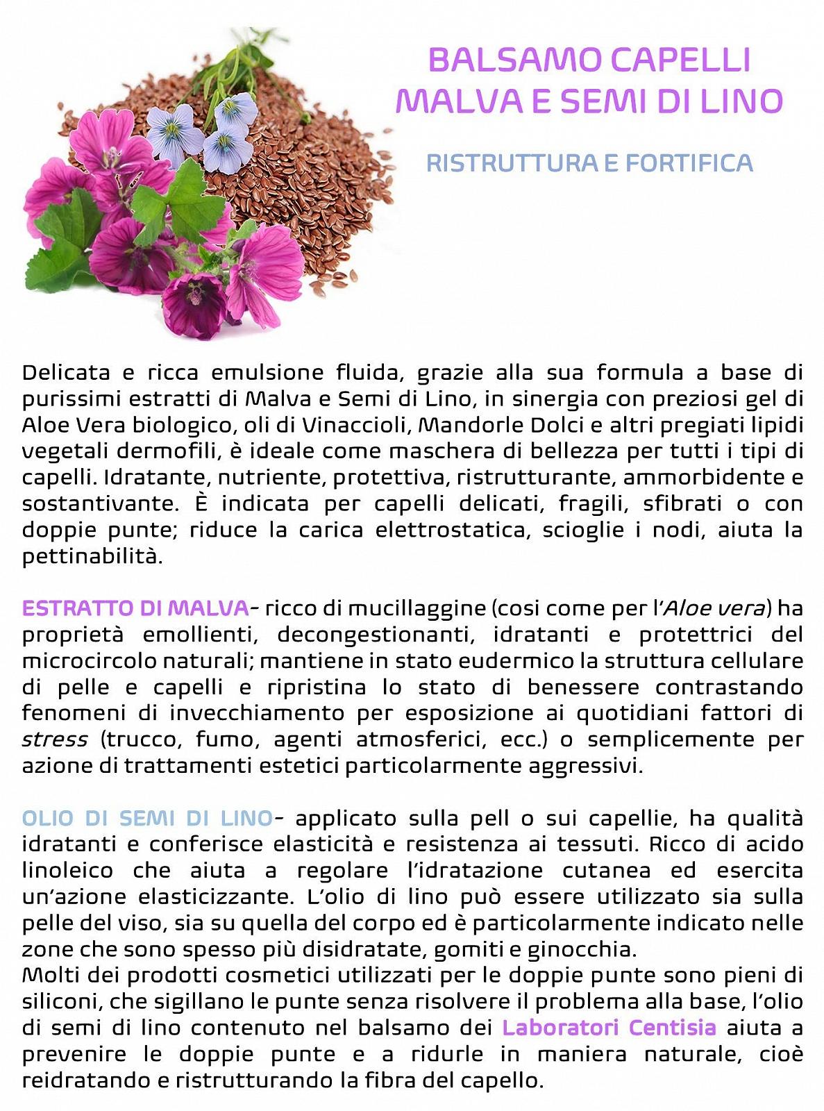 Кондиционер Centisia Mallow and Linseed 200 мл, фото №2