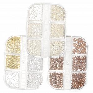 Бусины для ногтей Beavorty Жемчужные Бусины Икра Бусины Круглые - Фото 1