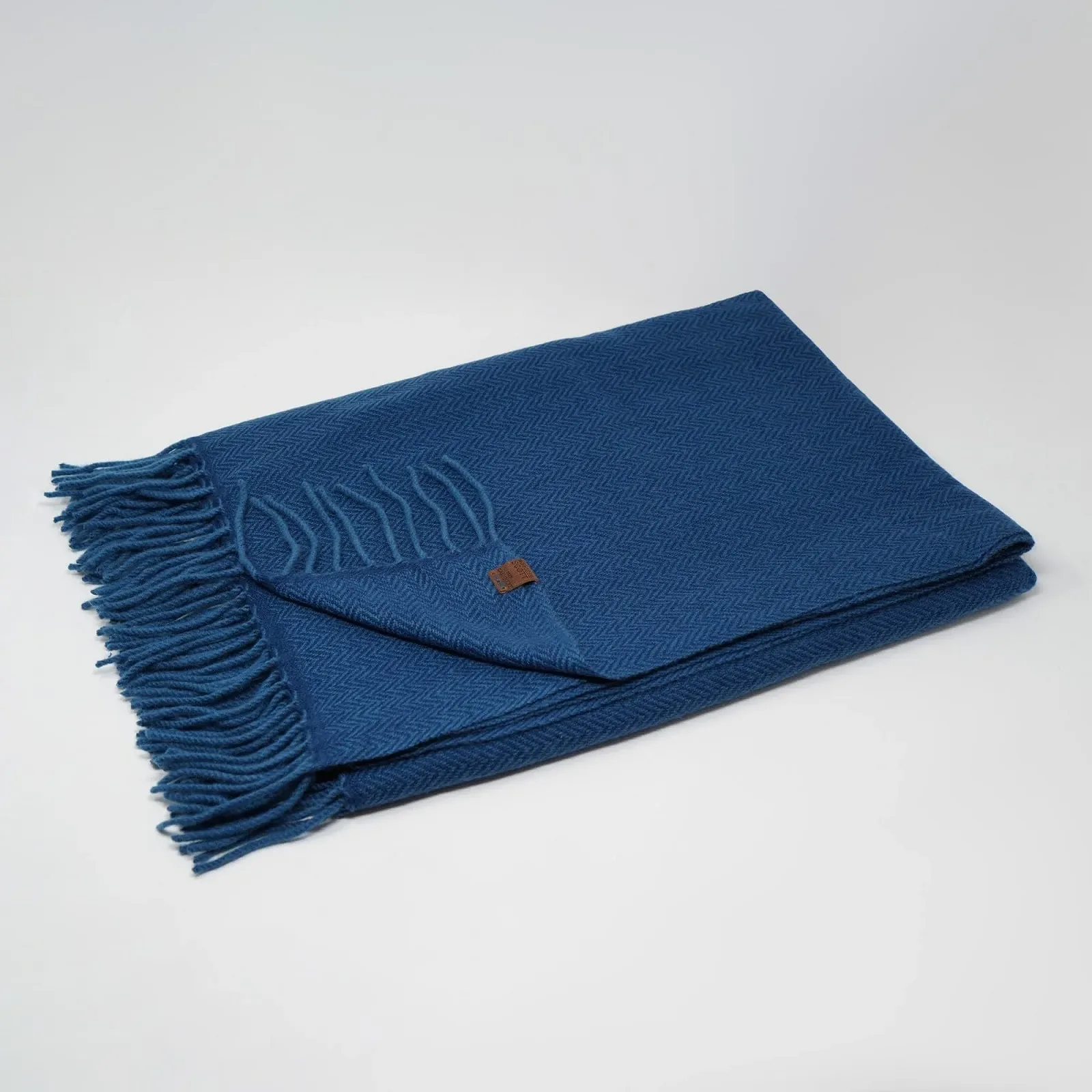 Плед Borges & Scott 100% Кашемир Синий HB, фото №2