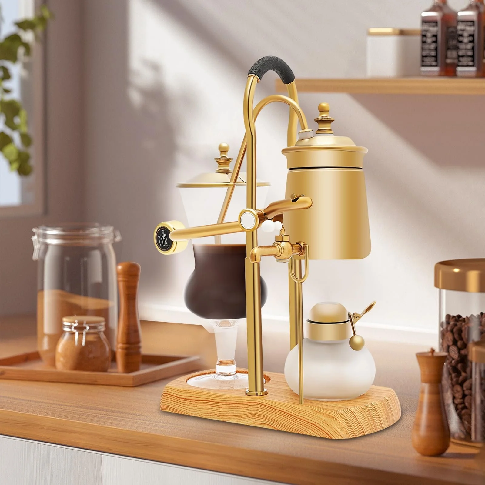 Сифонна кавоварка Goldene 400 мл, фото №2