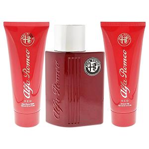 Парфюмерный набор Desire Fragrances Alfa Romeo Red Туалетная вода 125 мл Гель для душа и Лосьон после бритья 100 мл synthetic.ua - Фото 1
