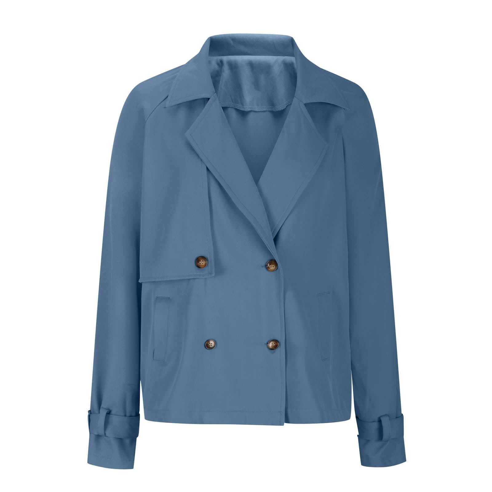 Куртка Lemoiitea Мода 2024 с длинными рукавами, отложным воротником, фото №4