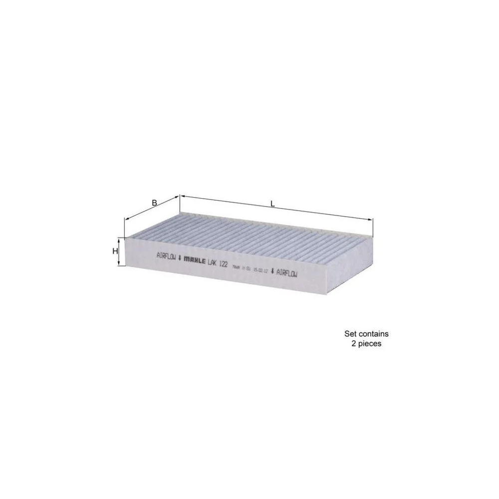 Фильтр салона KNECHT LAK 122/S для HONDA для автомобилей с кондиционером, фото №1 Фильтр салона KNECHT LAK 122/S для HONDA для автомобилей с кондиционером, фото №1