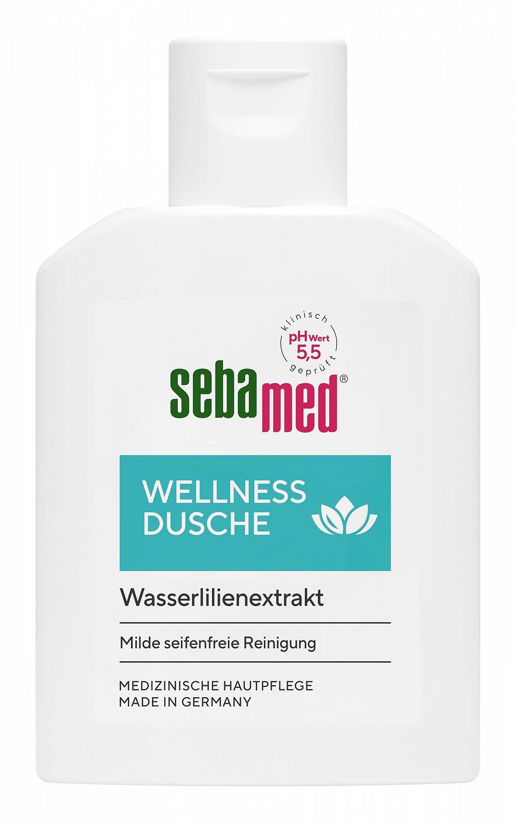 Гель для душа Sebamed Wellness с экстрактом водяной лилии и аллантоином 50 мл, фото №1