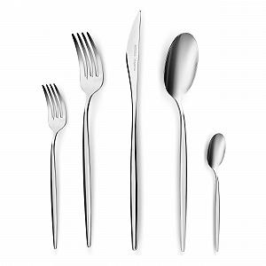 Набір столових приборів Karaca Lizbon 60 предметів с коробкою, на 12 персон, нержавіюча сталь 18/10 - Фото 1