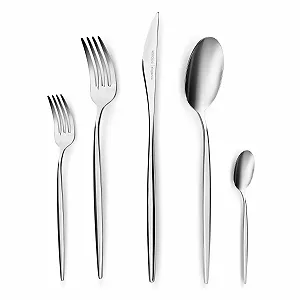 Набір столових приборів Karaca Lizbon 60 предметів с коробкою, на 12 персон, нержавіюча сталь 18/10 - Фото 1