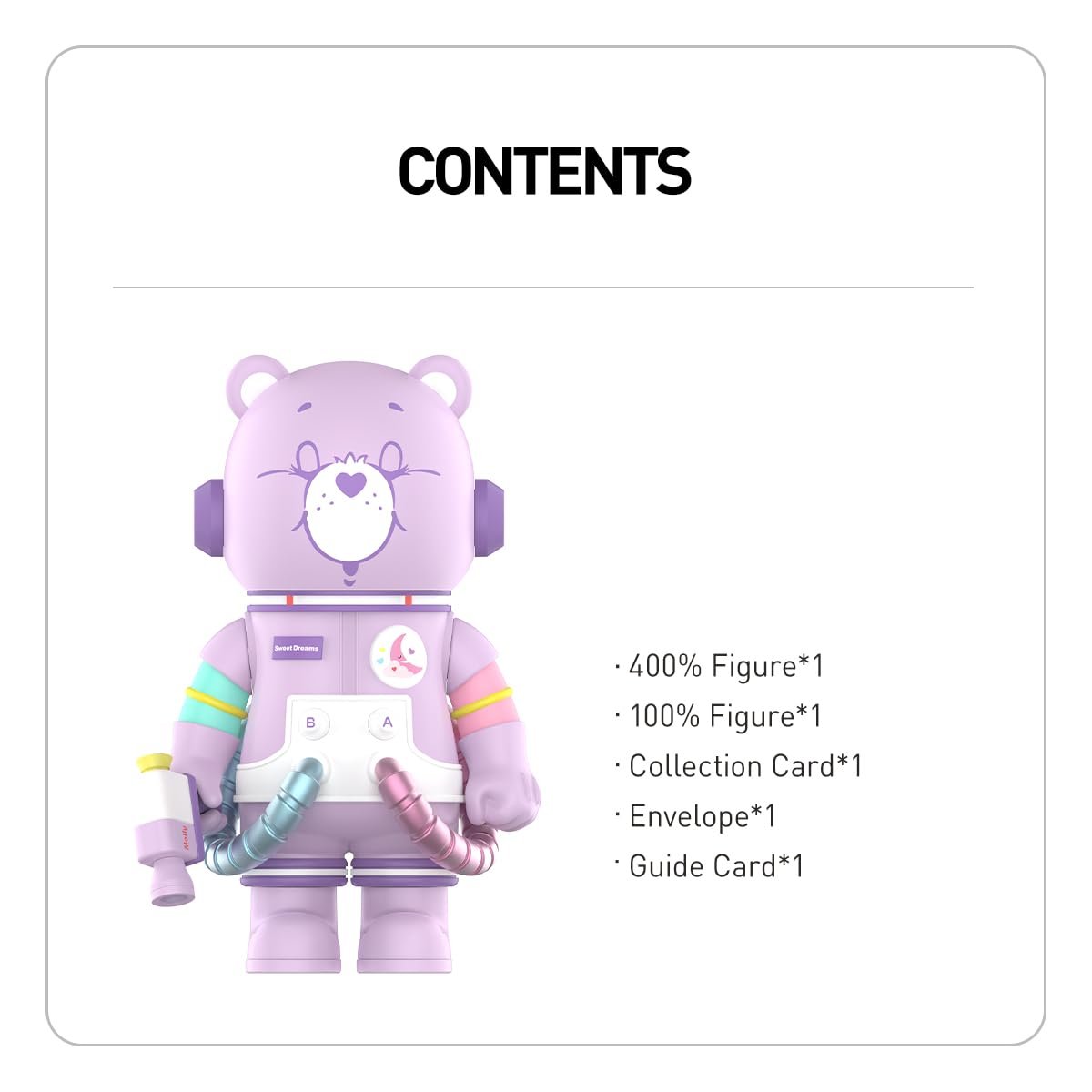 Фигурки Игровые POP MART Mega Space Molly 400%+100% Sweet DreamBears, фото №8