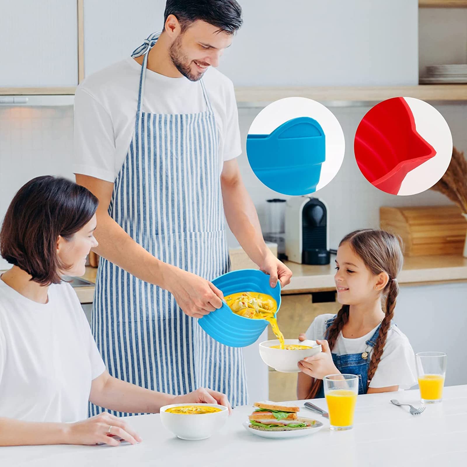 Сумісник роздільник повільноварки внутрішня вставка силіконова роздільна вставка дифузор, фото №3 Сумісник роздільник повільноварки внутрішня вставка силіконова роздільна вставка дифузор, фото №3