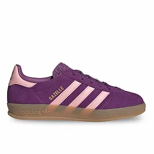 Кроссовки adidas Gazelle Indoor J JP8766 Фиолетовый для мальчиков - Фото 1