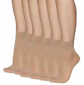 Женские носки до щиколотки Cloe 40, 40 ден, непрозрачные, микрофибра, матовые - Фото 1