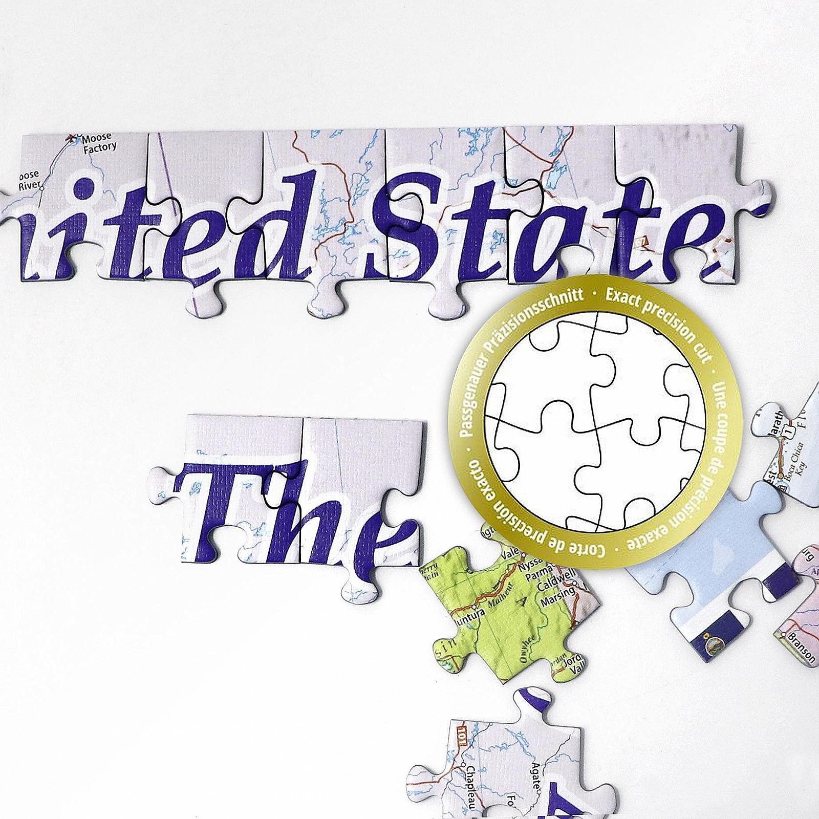 Пазл Close Up USA Premium Map 2021 1000 деталей 68 x 48 см, фото №6