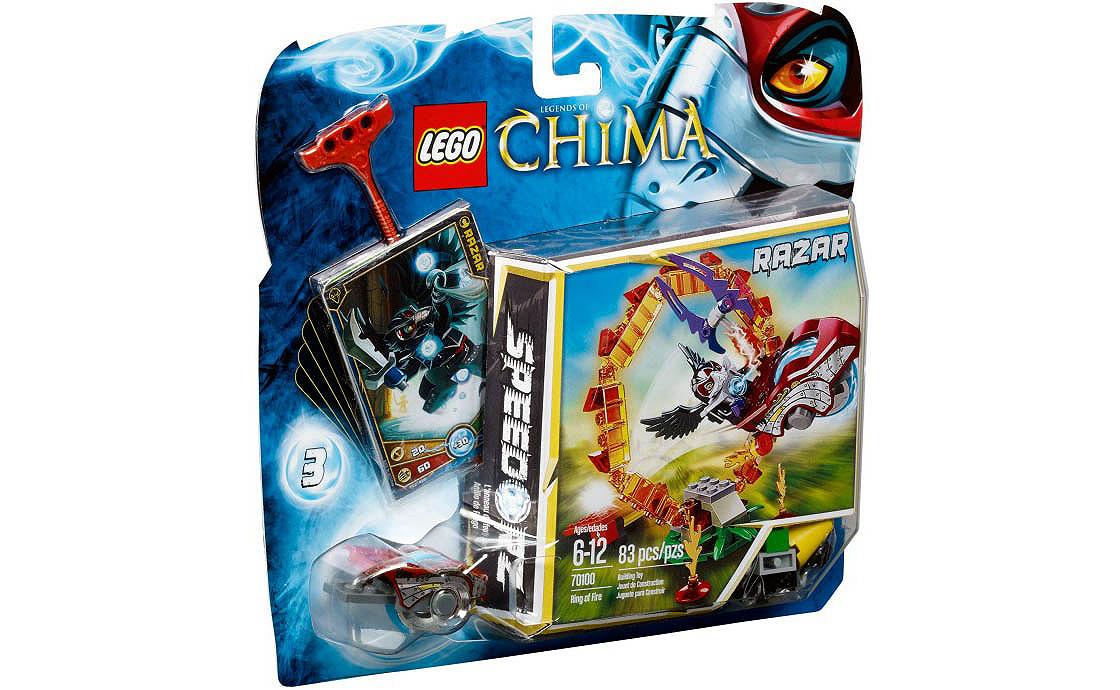 Детский конструктор LEGO Legends Of Chima Кольцо огня (70100), фото №1