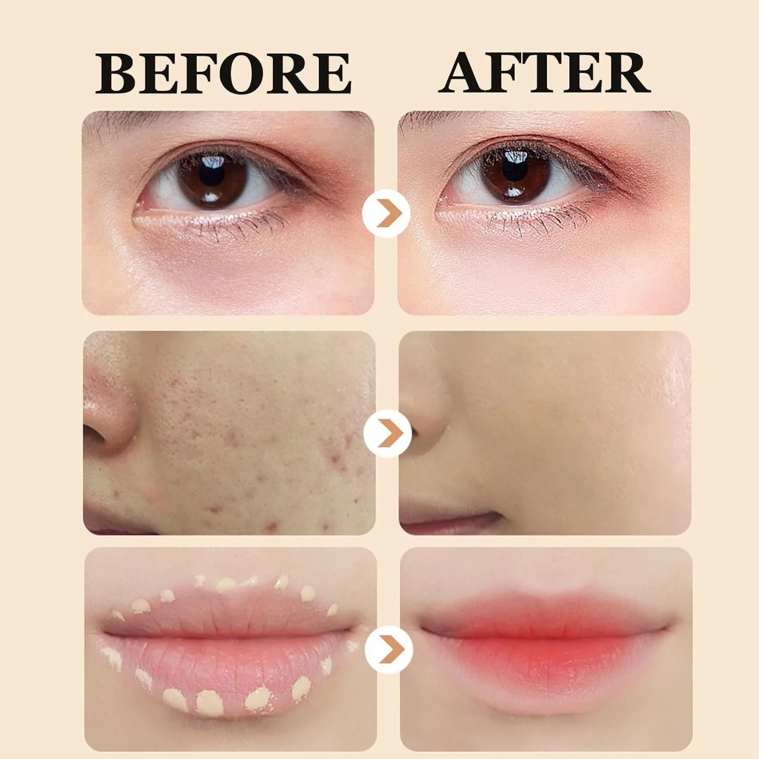 Триколірний консилер для скульптурування обличчя, фото №6 Триколірний консилер для скульптурування обличчя, фото №6