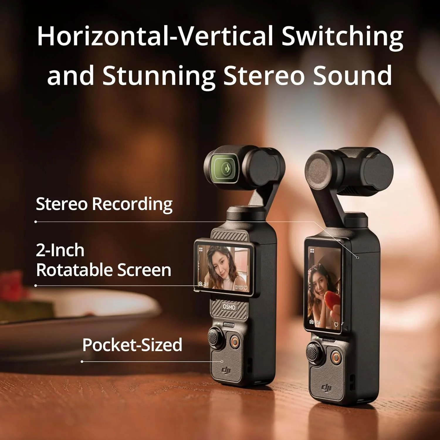 Екшн-камера DJI Osmo Pocket 3 / 9.4Мп / 4К / 240fps / Wi-Fi / Bluetooth / Чорна, фото №9