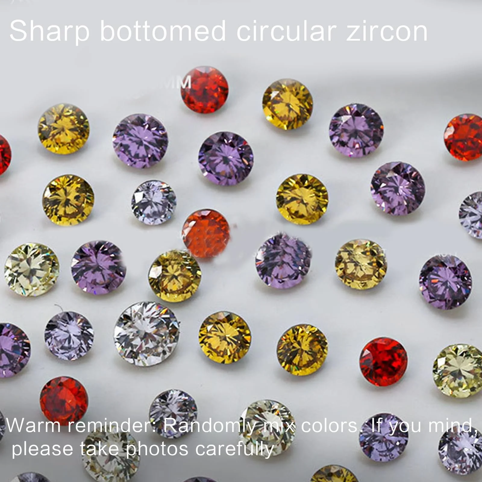 Блестящие Стразы 1 Пакет Блестки Случайный Цвет Смешанные для Искусства и Прочего, фото №3