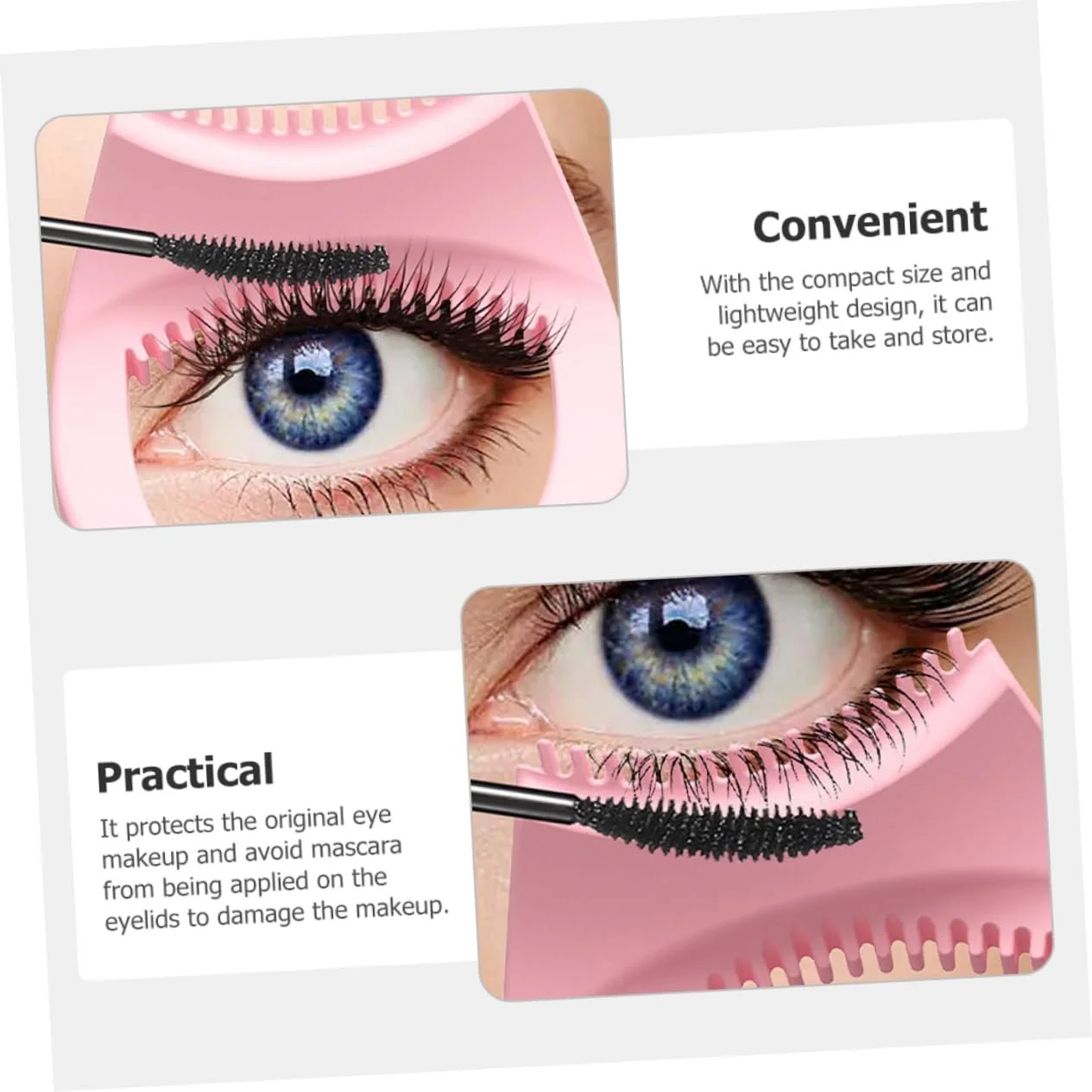 Трафарет для Подводки Глаз FRCOLOR, Набор, Силикон, Многоразовый, фото №3