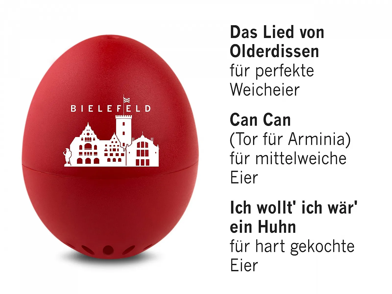 Музыкальный таймер для яиц Brainstream Bielefelder PiepEi, фото №2 Музыкальный таймер для яиц Brainstream Bielefelder PiepEi, фото №2