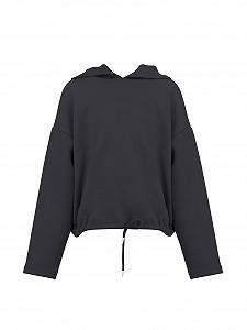 Купить Толстовка LTB Jeans Henozo для девочек, размер 164 см, черная - Фото 1 Толстовка LTB Jeans Henozo для девочек, размер 164 см, черная - Фото 1