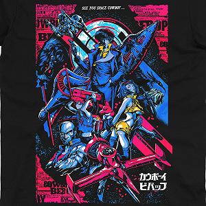 Футболка Аниме Ковбой Бибоп Cowboy Bebop TH245 L synthetic.ua - Фото 1