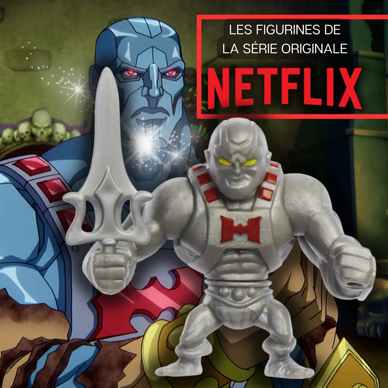 Ігрова фігурка Eternia Minis Story Starters Faker Evil Robot of Skeleton Gate Masters of the Universe Revelation 4+, фото №4