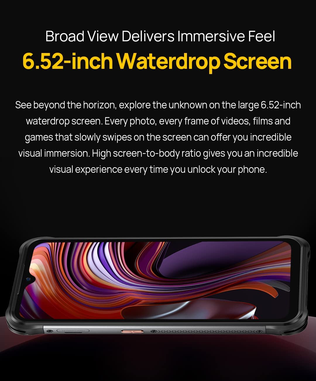 Смартфон Ulefone Power Armor 14 4GB 64GB 10000 мАг Чорний, фото №8 Смартфон Ulefone Power Armor 14 4GB 64GB 10000 мАг Чорний, фото №8