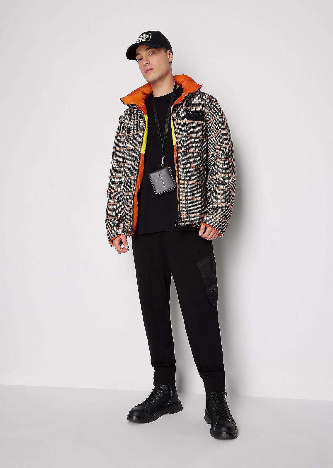 Джемпер-поло Armani Exchange Oversized Чоловічий з плотного бавовняного джерсі з логотипом, фото №2