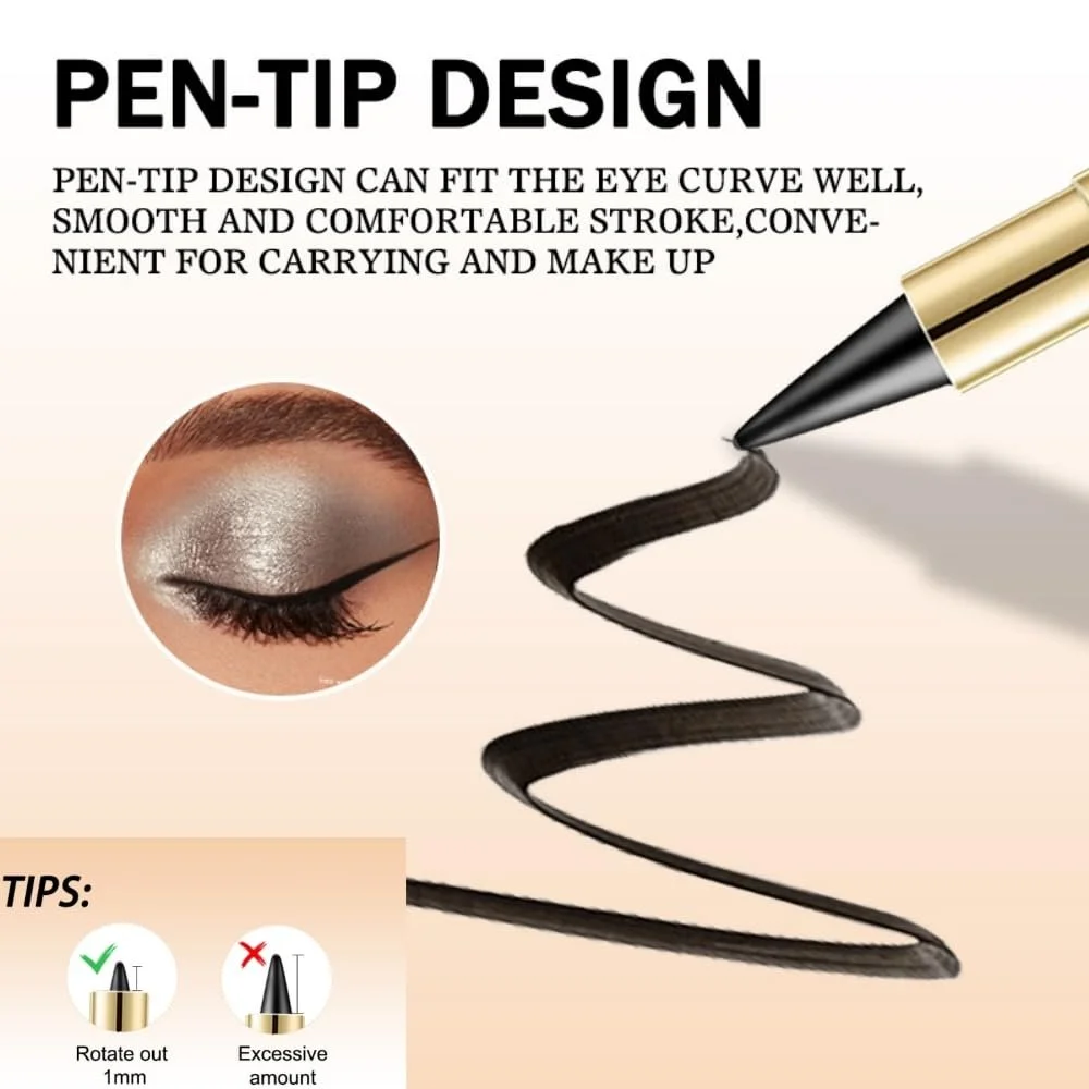 Гель-Карандаш Ayky, стойкая, натуральная, фото №4 Гель-Карандаш Ayky, стойкая, натуральная, фото №4