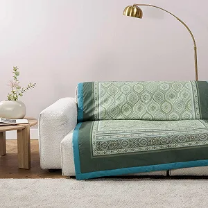 Плед Bassetti Hanbury 9330117 Бавовна Muschio V1, 135 x 190 см synthetic.ua - Фото 1