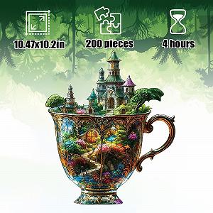 Пазл Деревянный Животные 200 элементов 5 мм synthetic.ua - Фото 1