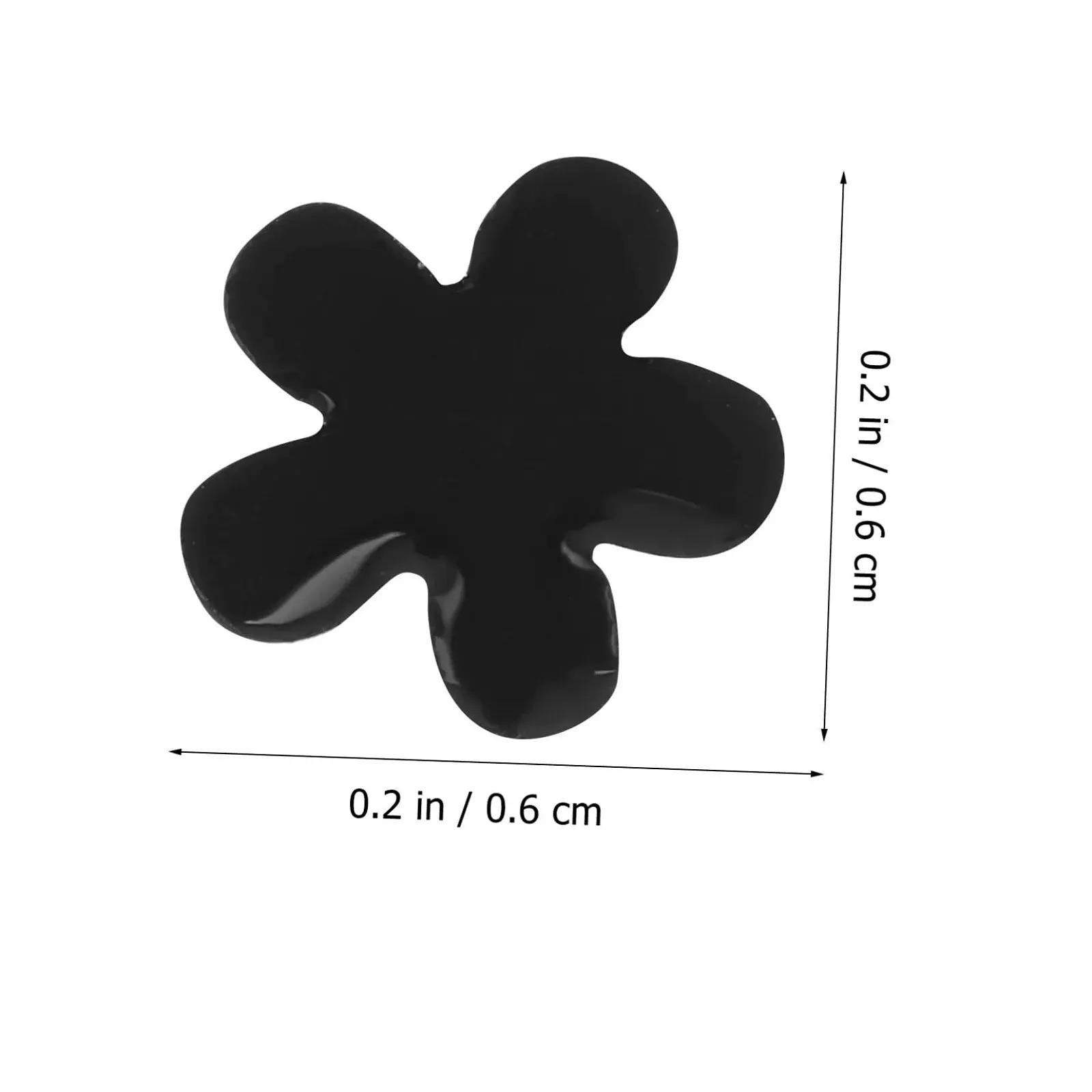 Украшения для ногтей Healvian, 4 шт., сменные, декоративные акриловые цветы для нейл-арта, аксессуары для стильного дизайна и уникальных творений, фото №9