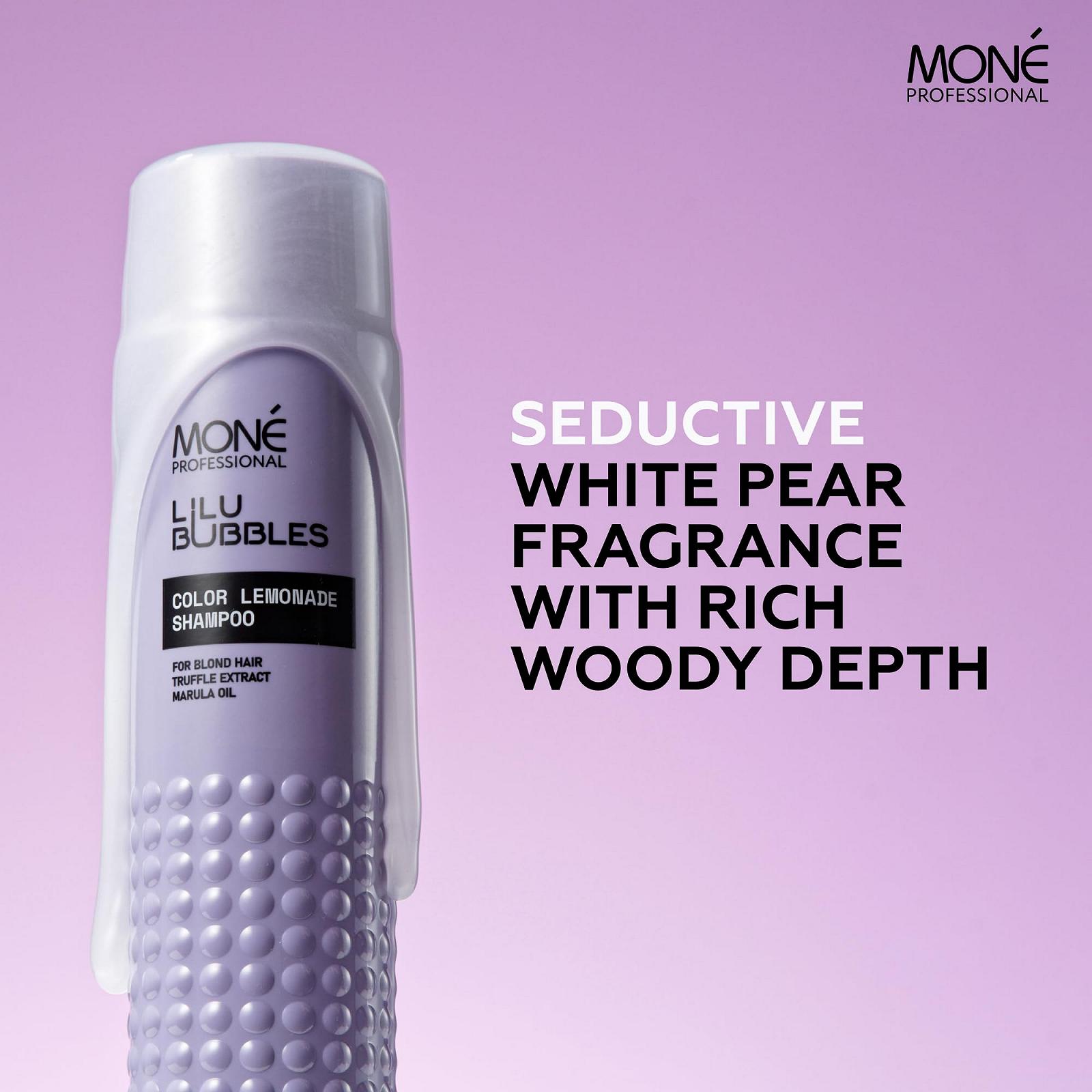 Шампунь MONÉ Professional Keratin для блондинок и обесцвеченных волос, фото №5 Шампунь MONÉ Professional Keratin для блондинок и обесцвеченных волос, фото №5