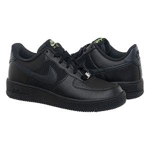 Кроссовки Nike Air Force 1 Low Crater Gs Triple Black, размер 36.5 - Фото 1