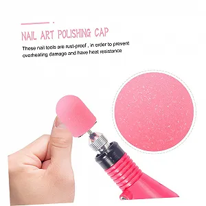 Набор для маникюра Healvian 10 штук, колпачки для шлифовки ногтей, для нейл-арта цена на synthetic.ua - Фото 1 Набор для маникюра Healvian 10 штук, колпачки для шлифовки ногтей, для нейл-арта synthetic.ua - Фото 1