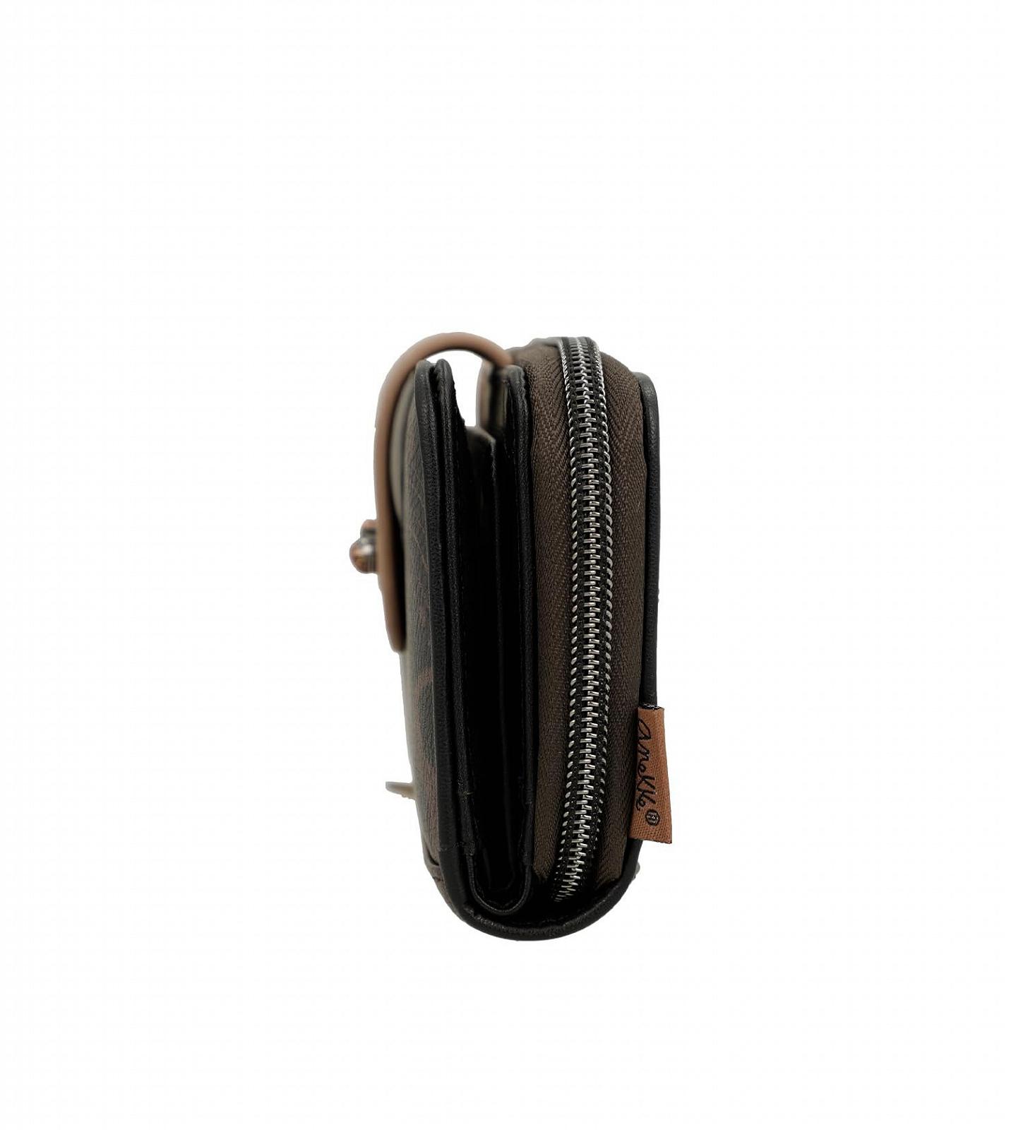 Кошелек Anekke Dreamverse Medium Multi Pocket Размер 15/10/3 см, многоцветный, темно-коричневый, современный, фото №8