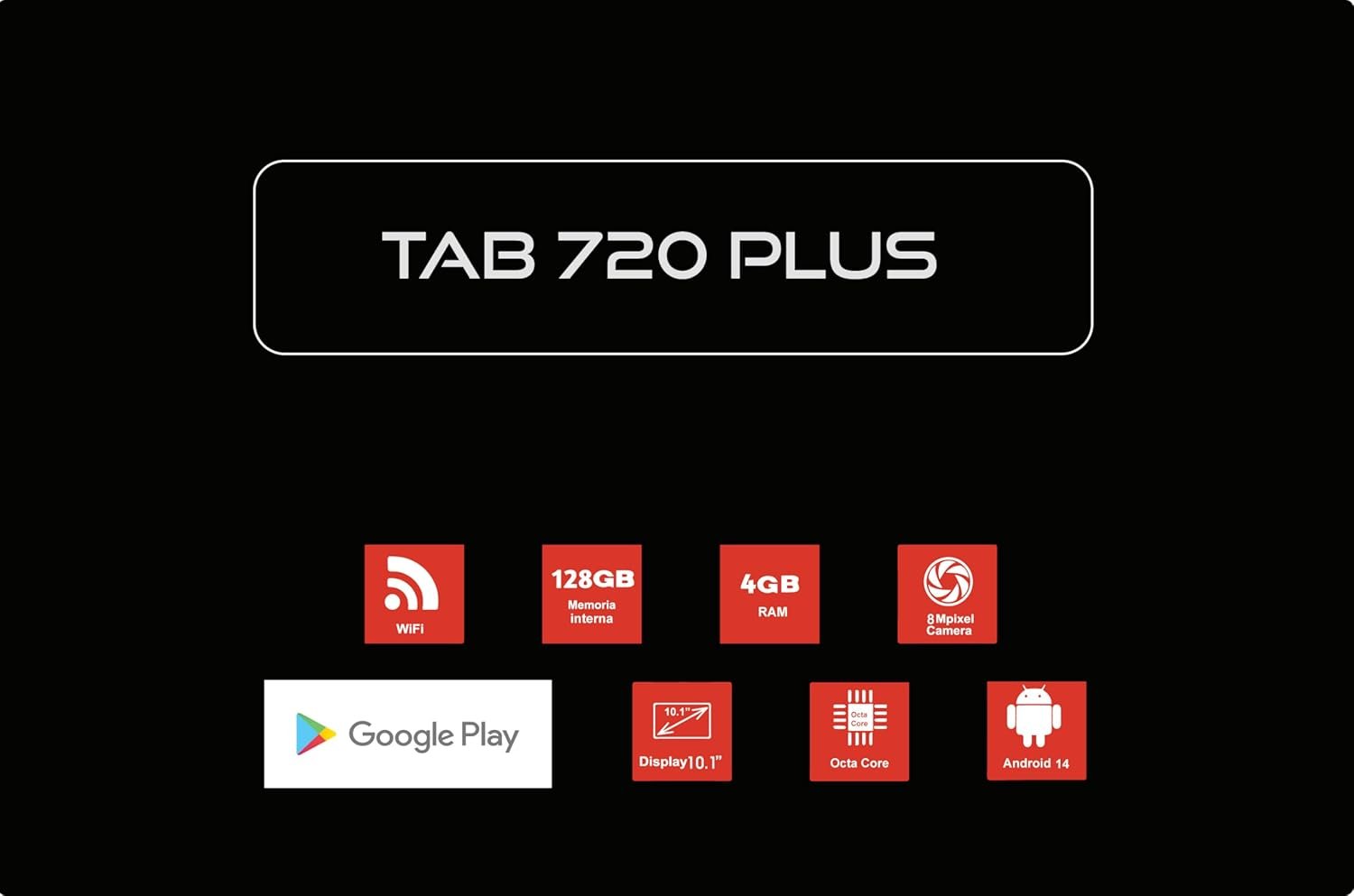 Планшет 10.1" Majestic TAB 720 Plus 4/128Gb 8 ядер Android 14 5000 mAh Серый, фото №2