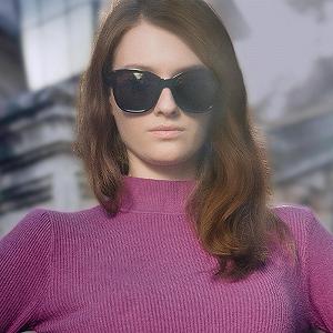 Поляризовані сонцезахисні окуляри Жіночі ZENOTTIC Ретро Модні Котячі Очі UV400 synthetic.ua - Фото 1