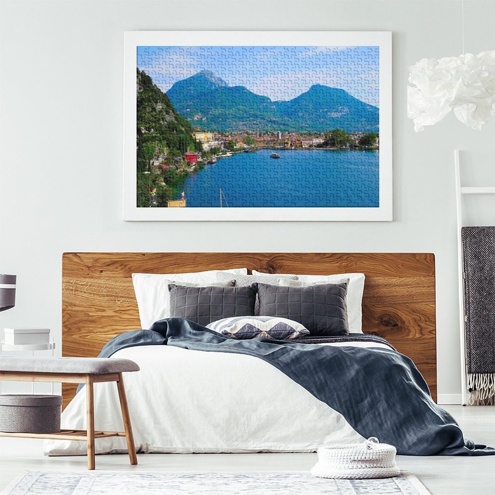 Пазлы Lake Garda 1000 деталей, 38 x 26 см, фото №2