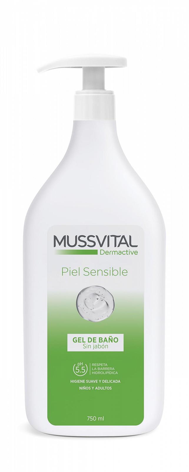 Гель для душу Mussvital Dermactiv Gel Piel Sensitive 1 л, фото №1 Гель для душу Mussvital Dermactiv Gel Piel Sensitive 1 л, фото №1