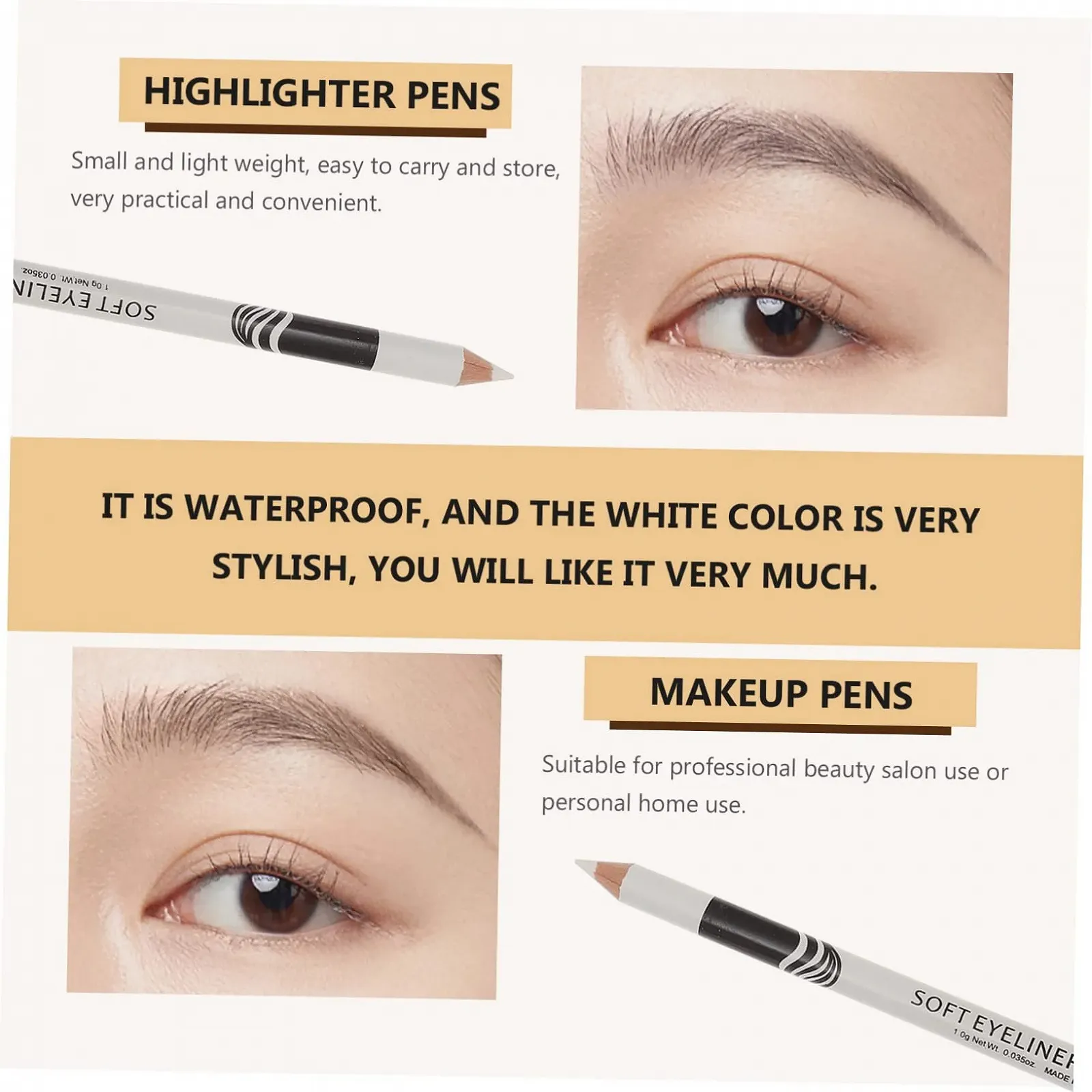 Карандаш для глаз Angoily Водостойкий, фото №3