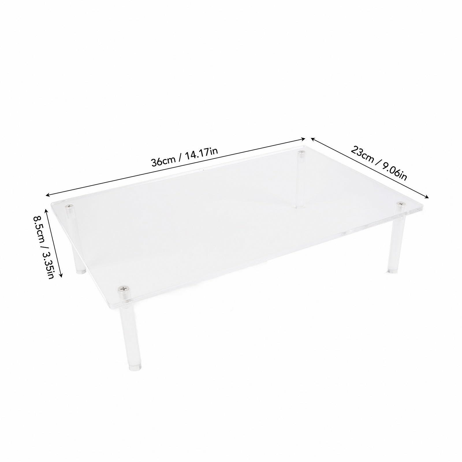 Підставка для ноутбука 8.4 см Акрилова для комп'ютера для організації робочого столу Монітор для телевізора Принтер, фото №6