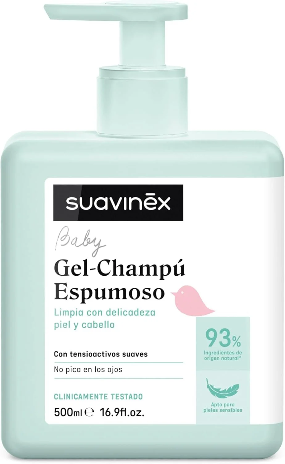 Детский гелевой шампунь Suavinex Shampoing Gel Sparkly 303723 500 мл, фото №1 Детский гелевой шампунь Suavinex Shampoing Gel Sparkly 303723 500 мл, фото №1