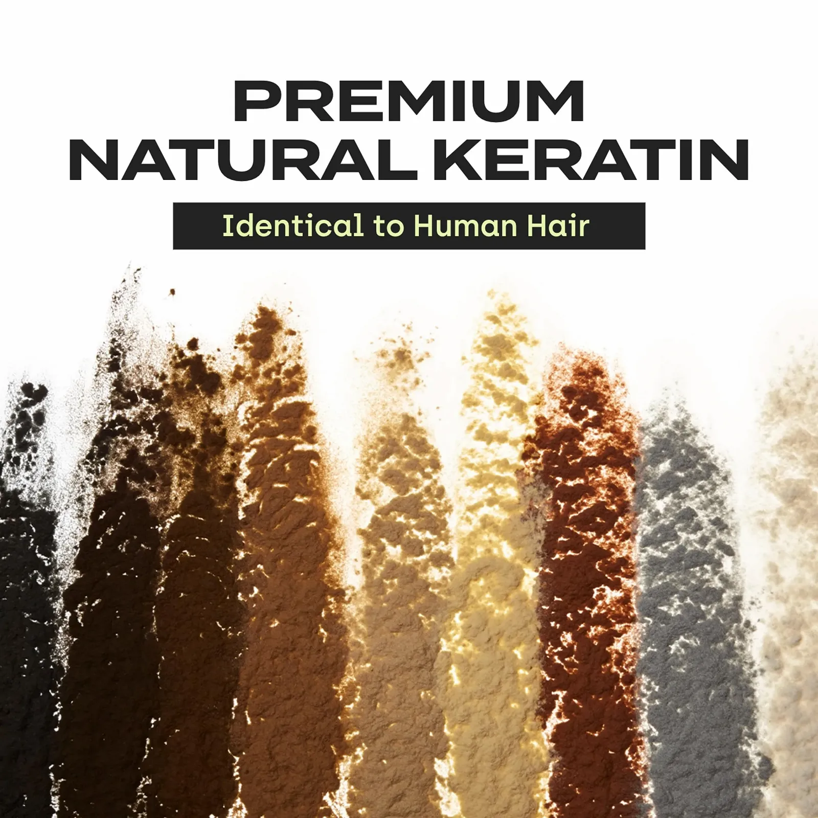 Волокна для волосся TOPPIK Сірий 27.5г, фото №6