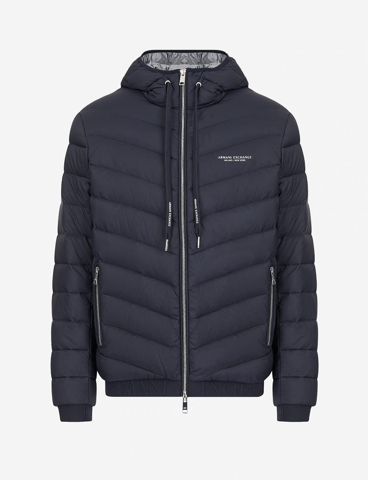 Куртка Armani Exchange Стеганая Milano/New York Logo Zip-Up, фото №6