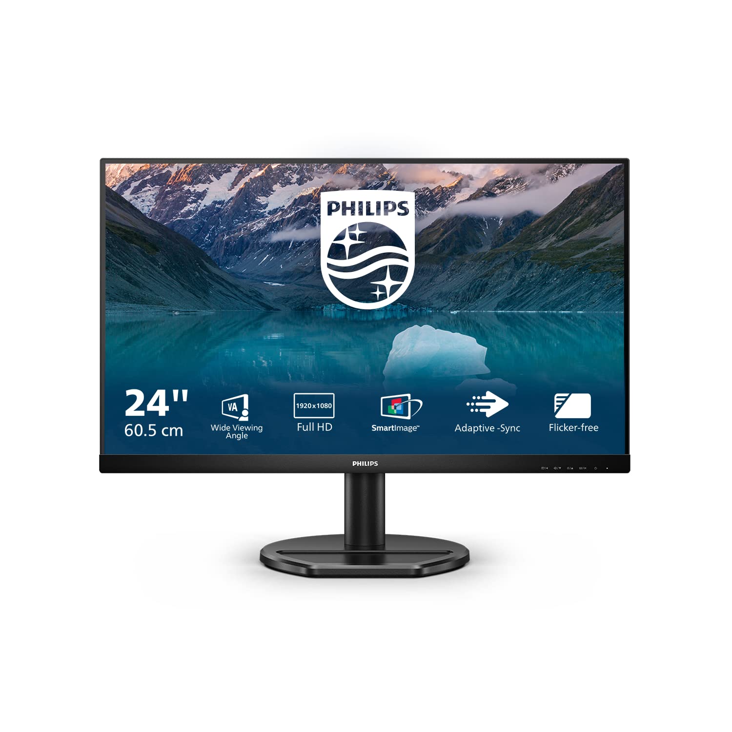 Монитор Philips 242S9JAL 24 дюйма Full HD 75 Гц AdaptiveSync Черный, фото №1