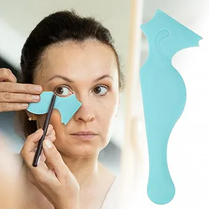 Вспомогательный инструмент для подводки глаз, Winged Eyeliner Tool Precision Beauty Ruler Tools цена на synthetic.ua - Фото 1 Вспомогательный инструмент для подводки глаз, Winged Eyeliner Tool Precision Beauty Ruler Tools synthetic.ua - Фото 1