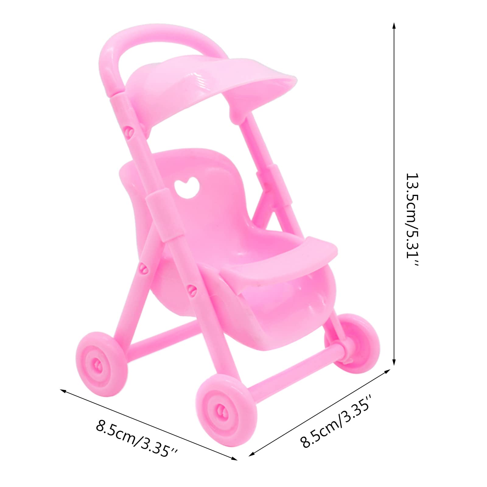 Игрушечная коляска Psdndeww Baby Pram Toy Simulation Push Cart Pushchair Roll Nursery D, фото №8 Игрушечная коляска Psdndeww Baby Pram Toy Simulation Push Cart Pushchair Roll Nursery D, фото №8