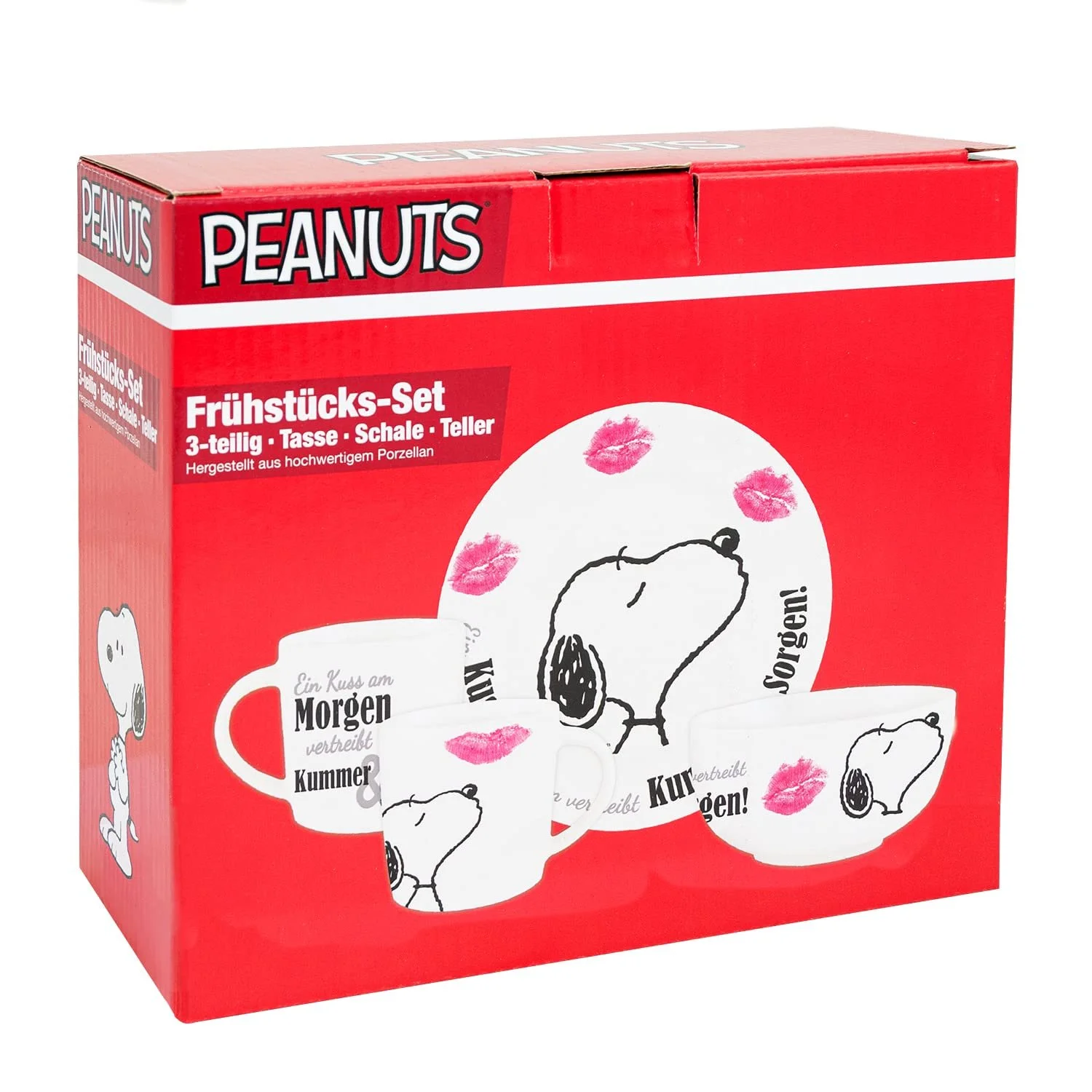 Набор для завтрака из 3 предметов Peanuts Snoopy Collection в коробке, фото №3 Набор для завтрака из 3 предметов Peanuts Snoopy Collection в коробке, фото №3